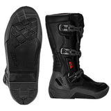 2026 Leatt 3.5 Youth Motocross Boots Stealth Black