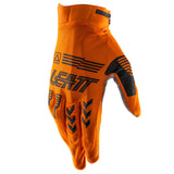 2026 Leatt Moto 2.5 X-Flow Youth Gloves - Orange