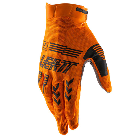 2026 Leatt Moto 2.5 X-Flow Youth Gloves - Orange