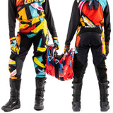 Leatt 3.5 Pant and Jersey Kit Mini Carnival
