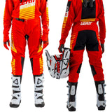 Leatt 3.5 Pant and Jersey Kit Youth Red