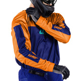 2026 Leatt 3.5 Youth Pant and Jersey Kit Combo Orange