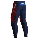 2026 Leatt 4.5 Moto Youth Pant Royal Blue Red