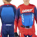 2026 Leatt 4.5 Moto Youth Jersey Blue Red