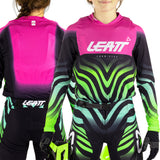 2026 Leatt 4.5 Moto Youth Jersey Tiger Pink