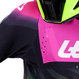 2026 Leatt 4.5 Moto Youth Jersey Tiger Pink