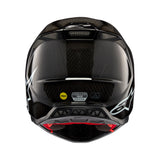 Alpinestars Helmet Supertech SM10 Solid Black Glossy Carbon