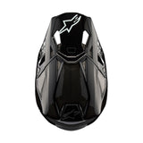 Alpinestars Helmet Supertech SM10 Solid Black Glossy Carbon