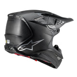 Alpinestars Helmet Supertech SM10 Fame Black Carbon Matt Glossy