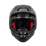 Alpinestars Helmet Supertech SM10 Fame Black Carbon Matt Glossy