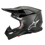 Alpinestars Helmet Supertech SM10 Fame Black Carbon Matt Glossy