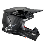 Alpinestars Helmet Supertech SM10 Fame Black Carbon Matt Glossy