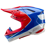 Alpinestars Helmet Supertech SM10 Aeon Bright Red Blue Glossy