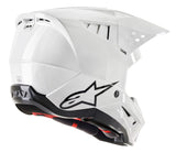 Alpinestars Helmet SM5 Solid White Glossy