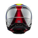 Alpinestars Helmet SM5 Sail Yellow Fluo Enamel Blue Silver Glossy
