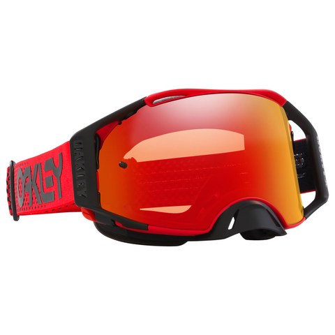 Oakley Airbrake Goggles Moto Red Prizm MX Torch Lens