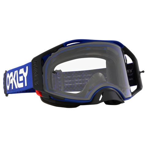 Oakley Airbrake Goggles Moto Blue Clear Lens
