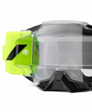 100% Armega Forecast Roll Off Goggle Black - Clear Lens