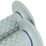 Renthal Dual Compound Ergodiamond Enduro Motocross grips - Blue Grey