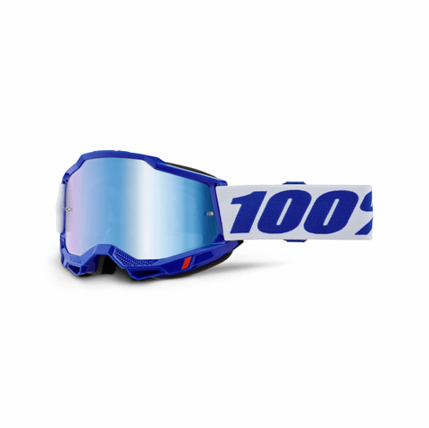 100% Accuri 2 Goggle Blue - Mirror Blue Lens