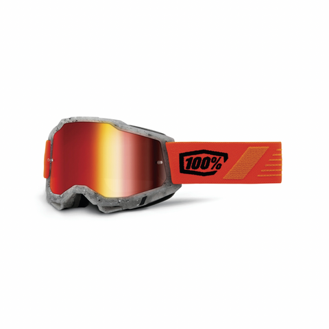 100% Accuri 2 Goggle Schrute - Mirror Red Lens
