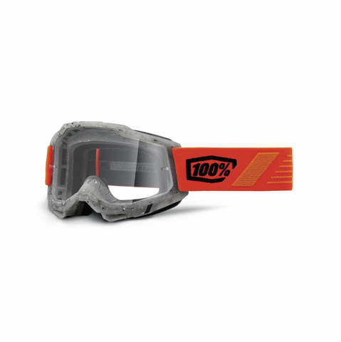 100% Accuri 2 Goggle Schrute - Clear Lens