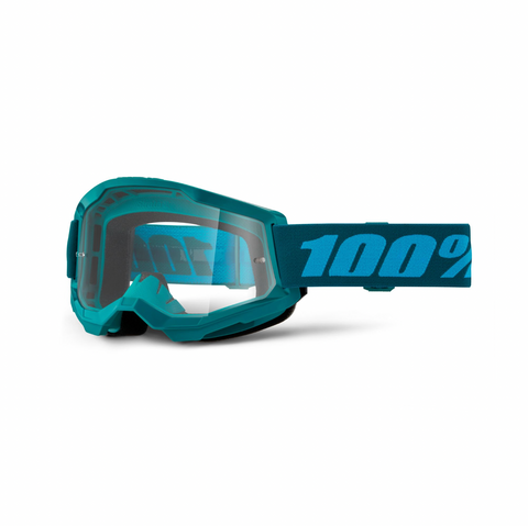 100% Strata 2 Goggle Stone - Clear Lens