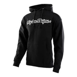 Troy Lee Designs Signature Youth Pullover Hoodie Black White