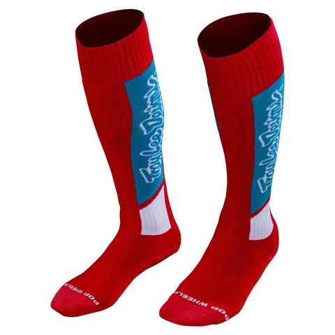Troy Lee Designs GP MX Coolmax Sock Vox Red