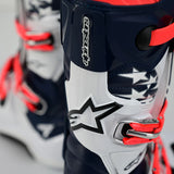 Alpinestars Tech 7 Troylee Designs LE Motocross Boots White Navy