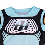 Troy Lee Designs Youth GP Pro Jersey Wavez Bleached Aqua