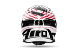 Airoh Twist 3 Thunder Red White Gloss Motocross Helmet