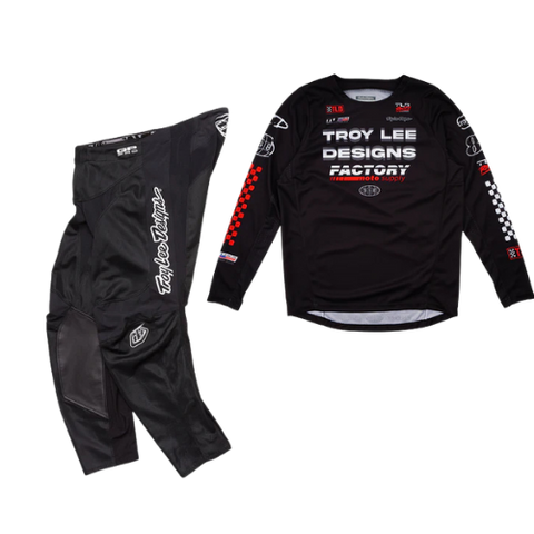 Troy Lee Designs GP Pro Mono Youth Kit Combo -Black