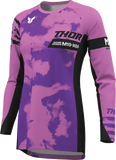 2026 Thor Women's Launchmode Bleach Jersey Black Orchid