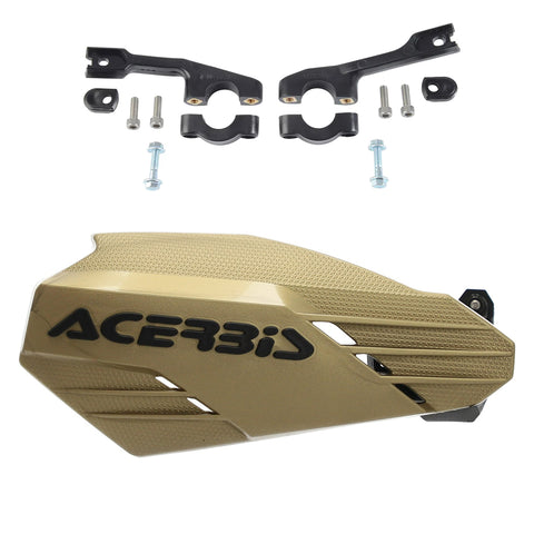 Acerbis Linear Handguards Gold Black