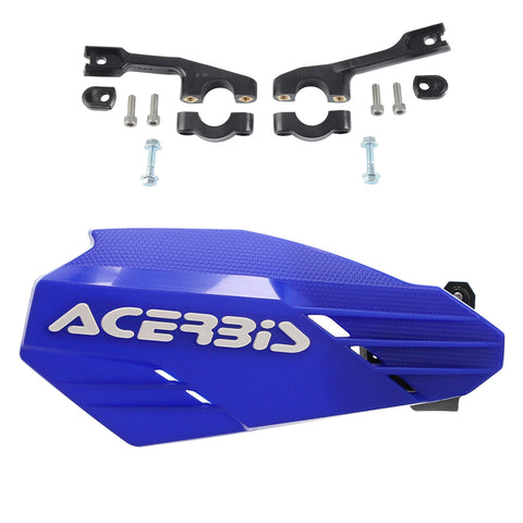 Acerbis Linear Handguards Blue White
