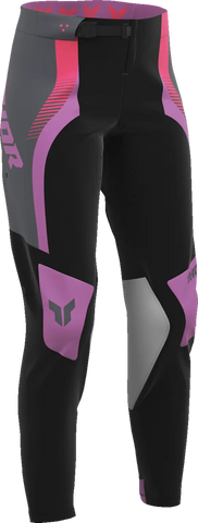 2026 Thor Women's Pant Sportmode Velocity Black Orchid