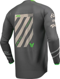 2026 Thor Jersey Launchmode Futura Charcoal Green