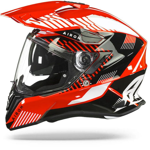 Airoh Commander Boost Red Gloss Adventure Helmet