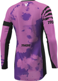 2026 Thor Women's Launchmode Bleach Jersey Black Orchid