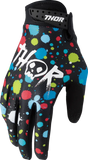 2026 Thor Glove Youth Launchmode Splat Black