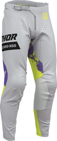 2026 Thor Pant Launchmode Bleach Grey Acid