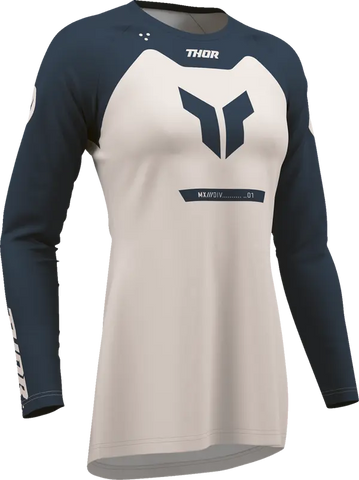 2026 Thor Women's Ridemode Jersey Menace Midnight Dust
