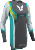 2026 Thor Women's Sportmode Velocity Jersey Grey Aqua