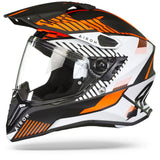 Airoh Commander Boost Orange Matt Adventure Helmet