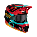 2025 Leatt 7.5 V25 Red Helmet with 4.5 Goggle