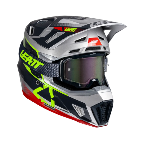 2025 Leatt 7.5 V25 Steel Helmet with 4.5 Goggle