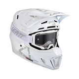 2025 Leatt 7.5 V25 White Helmet with 4.5 Goggle