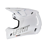 2025 Leatt 7.5 V25 White Helmet with 4.5 Goggle
