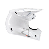 2025 Leatt 7.5 V25 White Helmet with 4.5 Goggle
